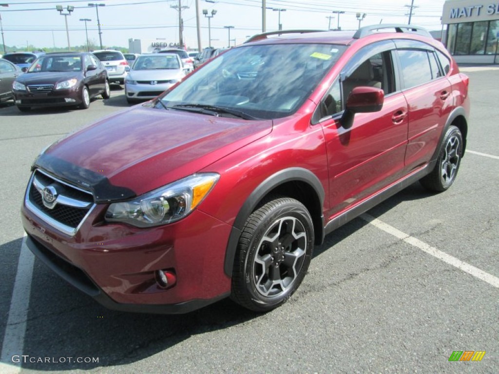 2014 XV Crosstrek 2.0i Limited - Venetian Red Pearl / Ivory photo #2