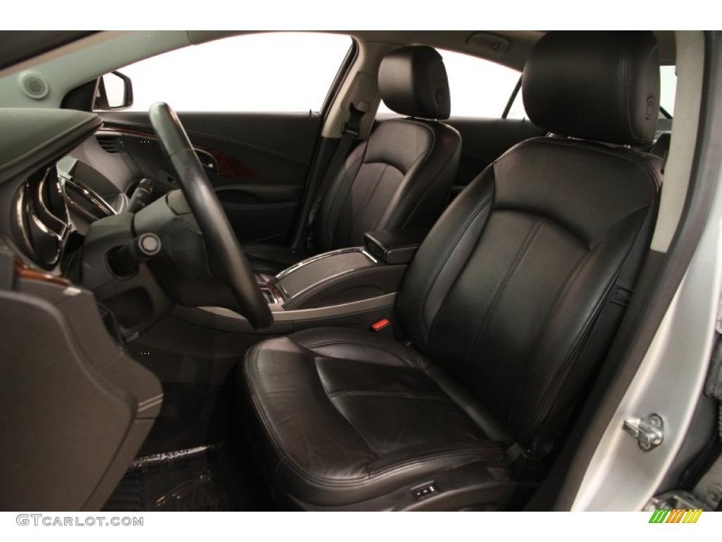Ebony Interior 2011 Buick LaCrosse CXL Photo #104051820