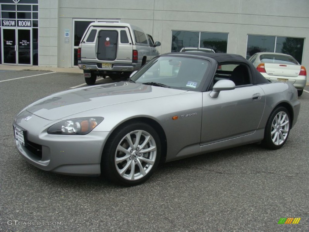 2007 S2000 Roadster - Silverstone Metallic / Black/Red photo #5