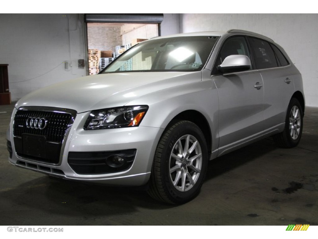 2009 Q5 3.2 Premium quattro - Ice Silver Metallic / Black photo #7