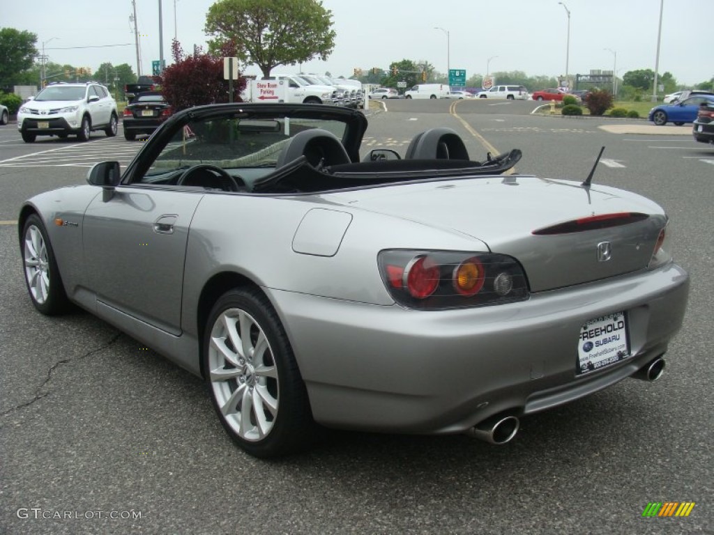 2007 S2000 Roadster - Silverstone Metallic / Black/Red photo #6