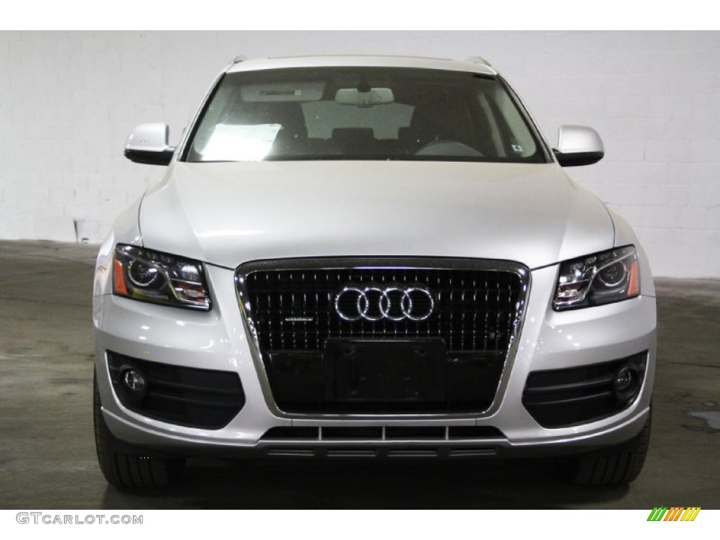 2009 Q5 3.2 Premium quattro - Ice Silver Metallic / Black photo #8