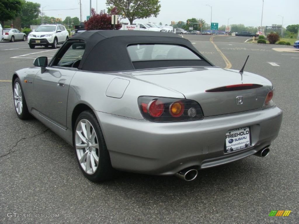 2007 S2000 Roadster - Silverstone Metallic / Black/Red photo #7