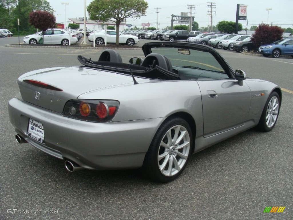 2007 S2000 Roadster - Silverstone Metallic / Black/Red photo #10