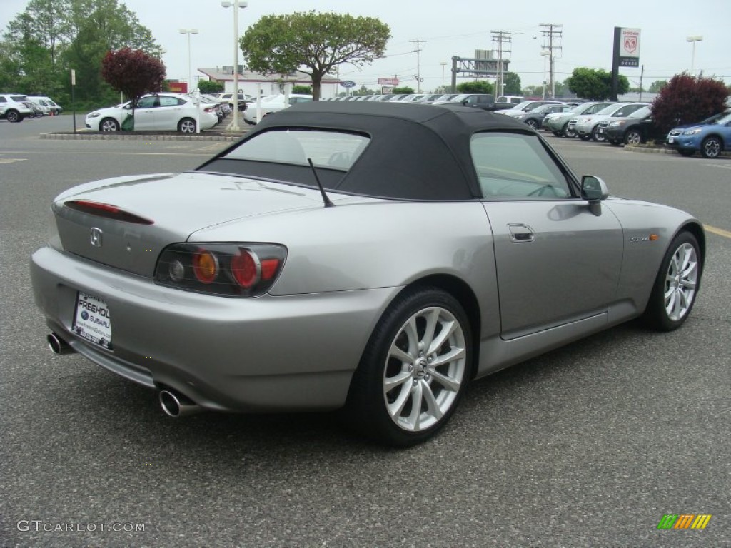 2007 S2000 Roadster - Silverstone Metallic / Black/Red photo #11