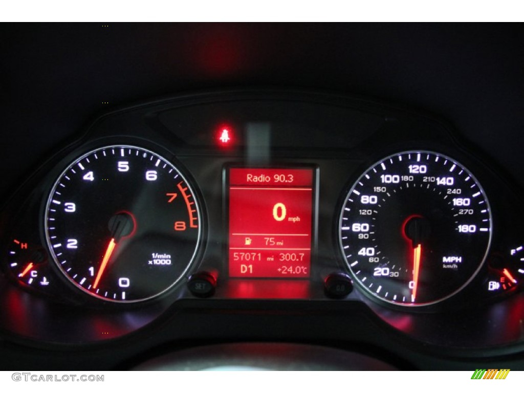 2009 Q5 3.2 Premium quattro - Ice Silver Metallic / Black photo #13