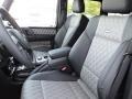 2015 Mercedes-Benz G designo Titanium Pearl/Black Interior Front Seat Photo