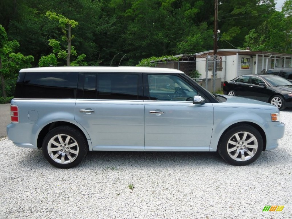 Light Ice Blue Metallic 2009 Ford Flex Limited AWD Exterior Photo #104054619