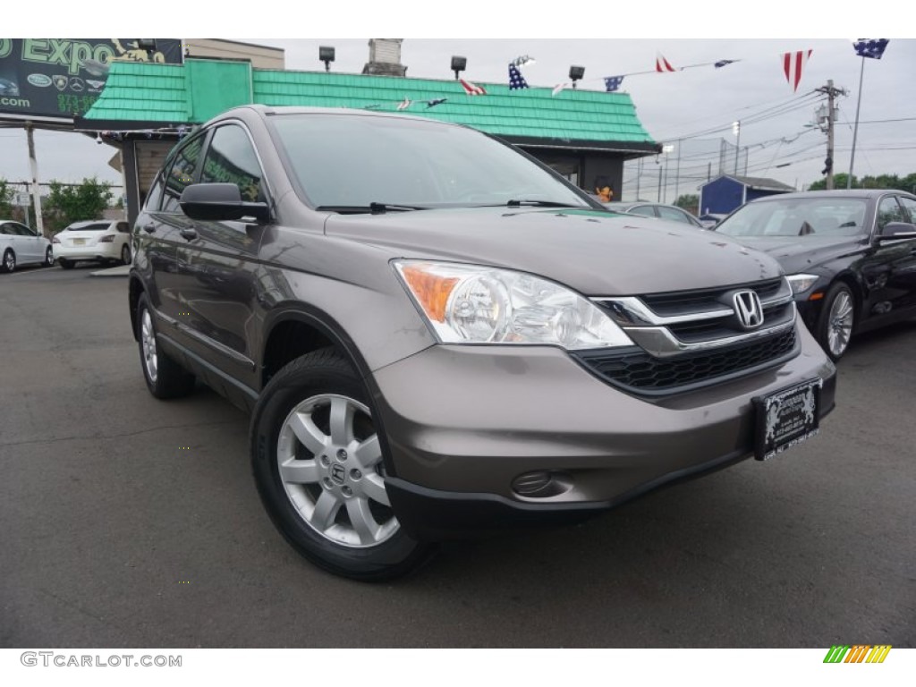 2011 CR-V SE 4WD - Polished Metal Metallic / Black photo #2