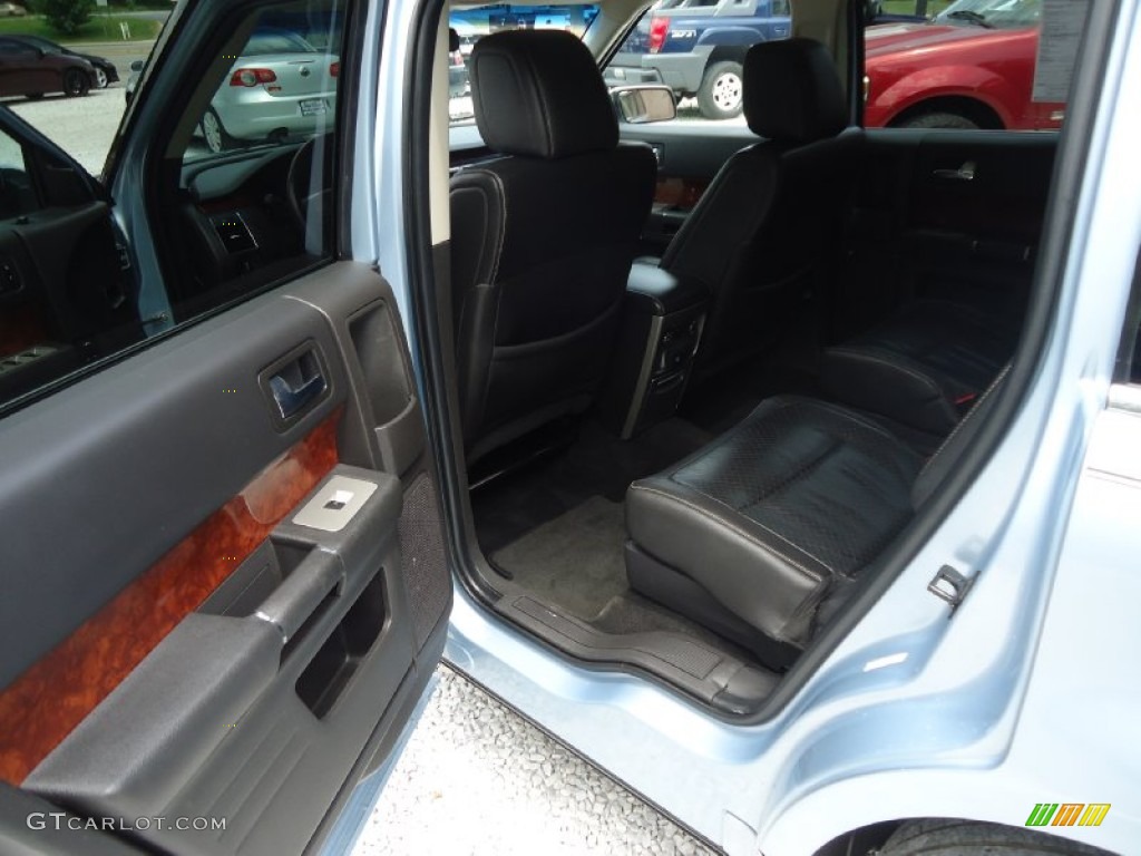 2009 Flex Limited AWD - Light Ice Blue Metallic / Charcoal Black photo #10