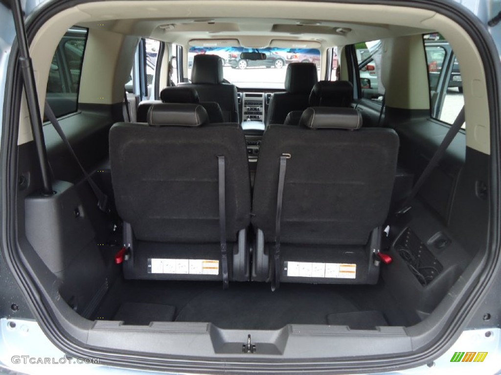 2009 Flex Limited AWD - Light Ice Blue Metallic / Charcoal Black photo #13