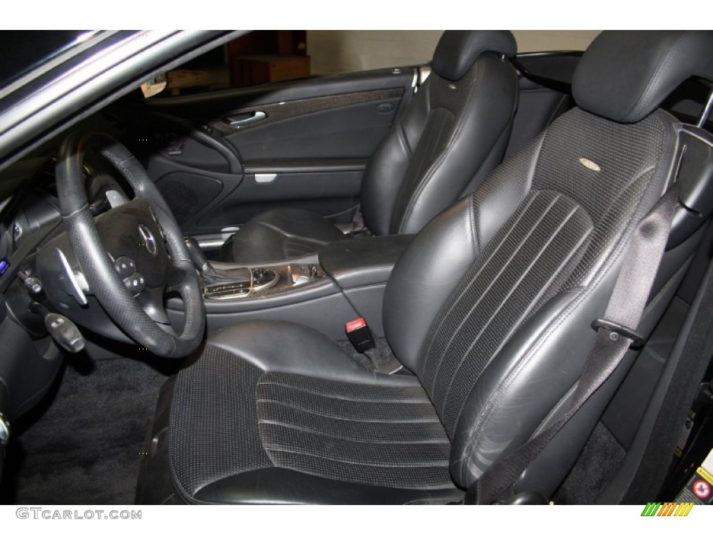 2008 Mercedes-Benz SL 55 AMG Roadster Front Seat Photo #104054862
