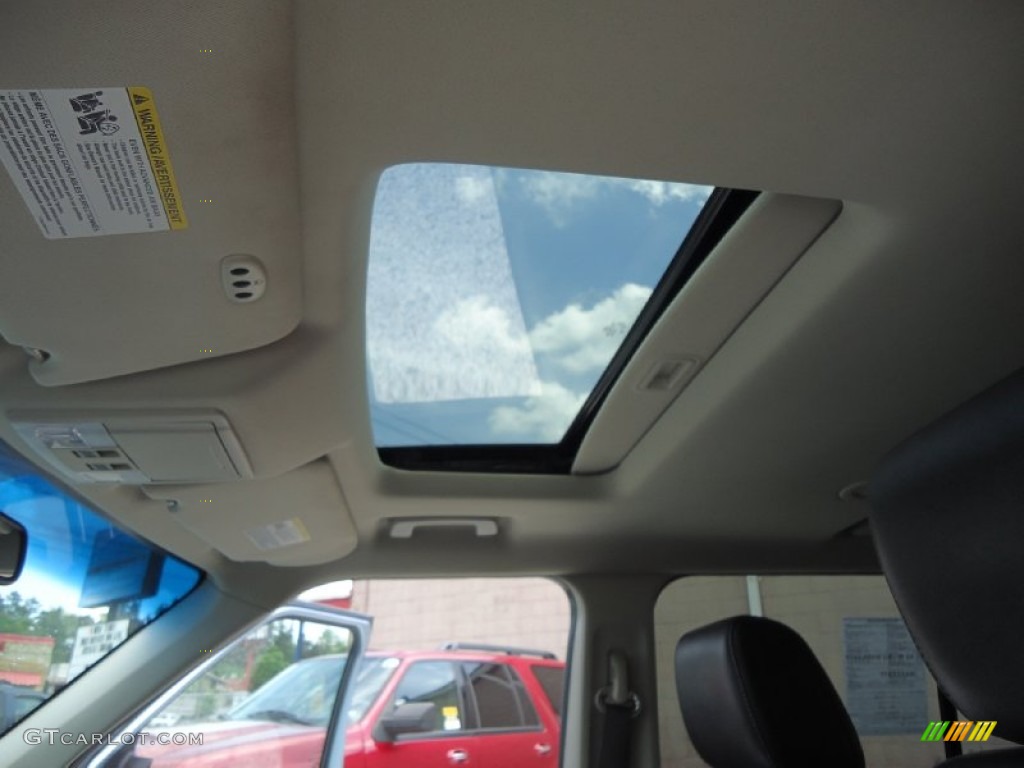 2009 Flex Limited AWD - Light Ice Blue Metallic / Charcoal Black photo #21