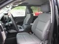 Jet Black Front Seat Photo for 2015 Chevrolet Silverado 1500 #104056293