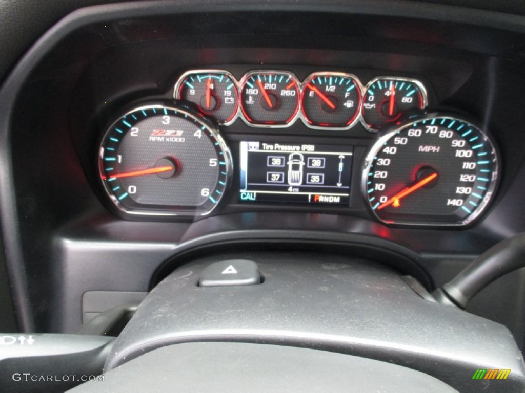 2015 Chevrolet Silverado 1500 LTZ Z71 Crew Cab 4x4 Gauges Photo #104056437