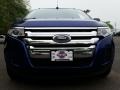 2013 Deep Impact Blue Metallic Ford Edge SE AWD  photo #2