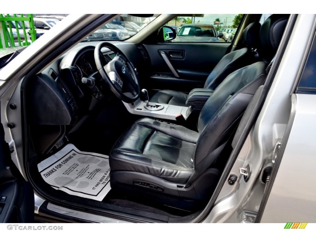 2003 FX 45 AWD - Brilliant Silver Metallic / Graphite Black photo #14