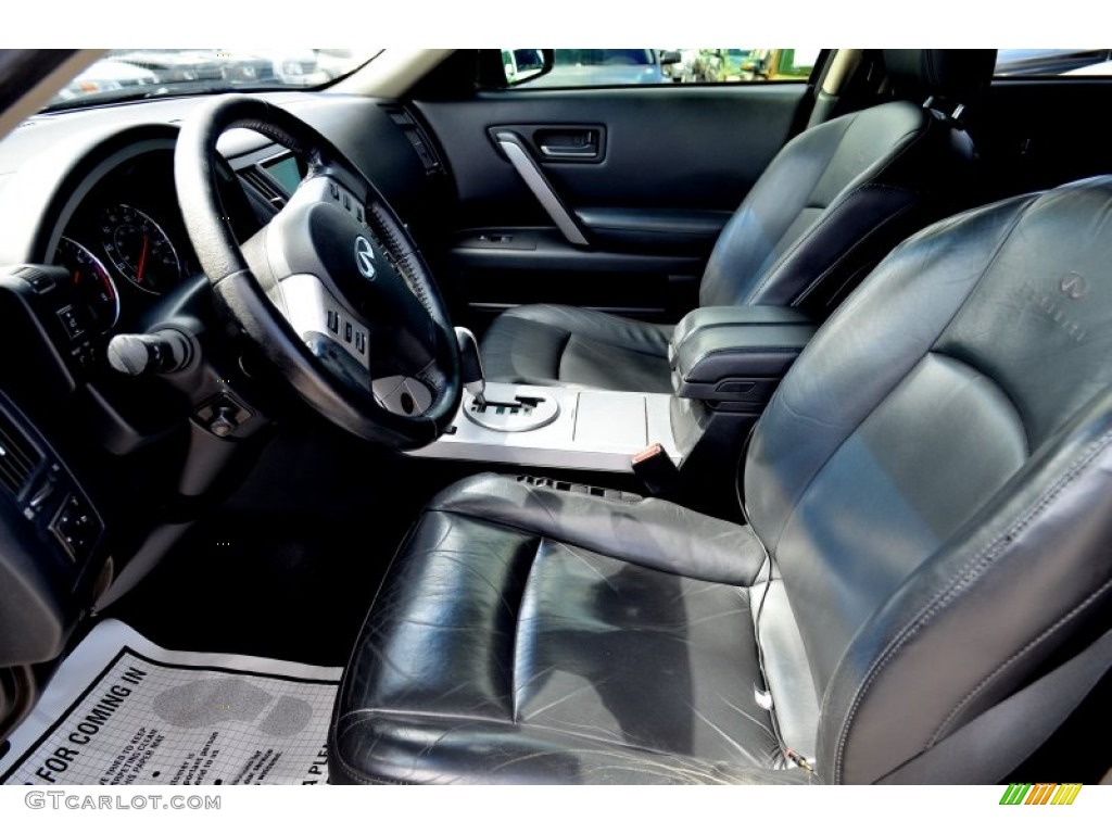 2003 FX 45 AWD - Brilliant Silver Metallic / Graphite Black photo #15