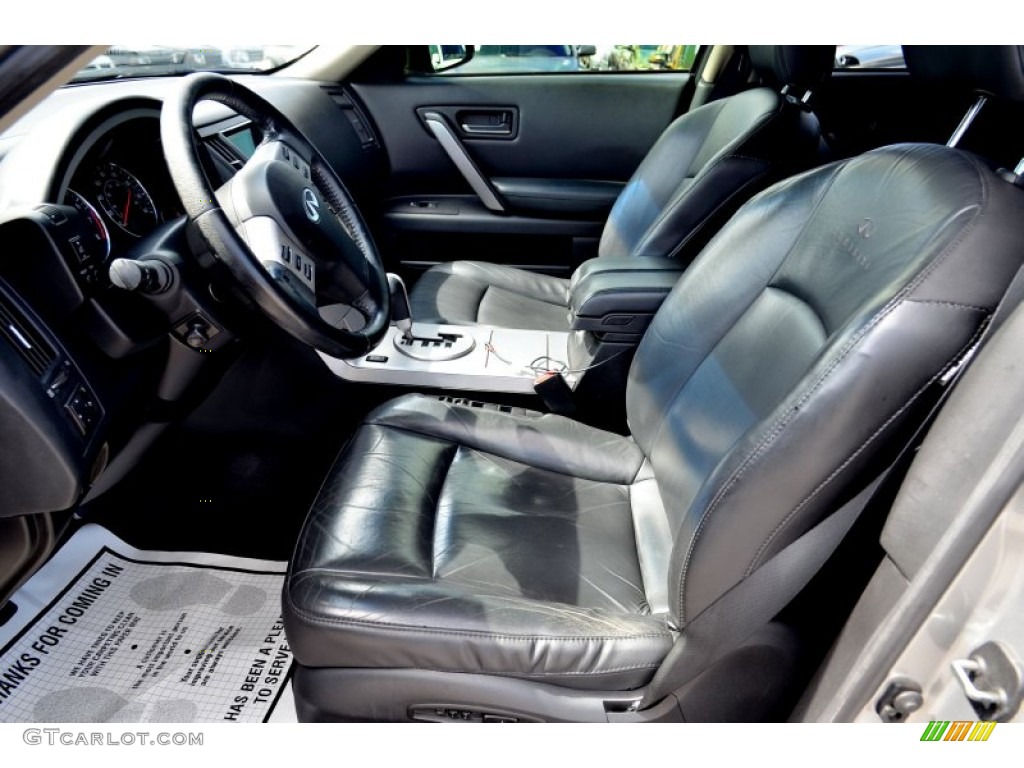 2003 FX 45 AWD - Brilliant Silver Metallic / Graphite Black photo #24