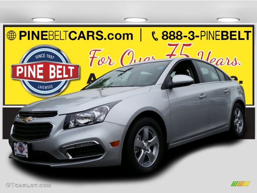 2015 Cruze LT - Silver Ice Metallic / Jet Black/Medium Titanium photo #1