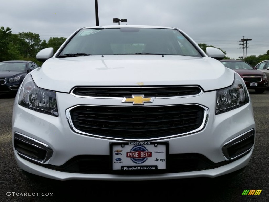 2015 Cruze LT - Summit White / Jet Black/Medium Titanium photo #2