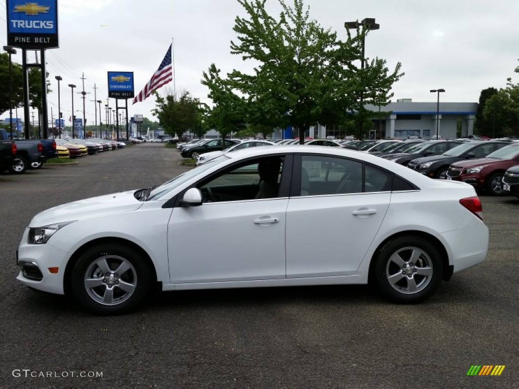 2015 Cruze LT - Summit White / Jet Black/Medium Titanium photo #3