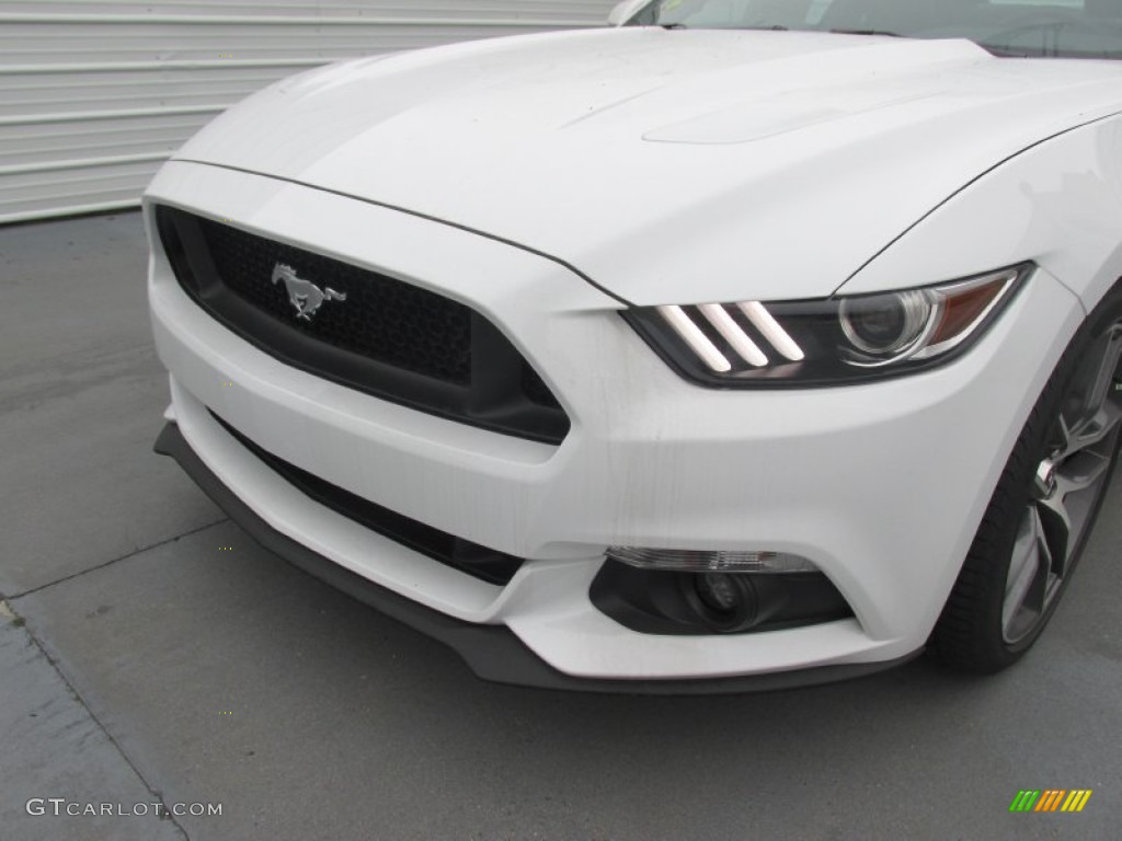 2015 Mustang GT Premium Coupe - Oxford White / Ebony photo #10