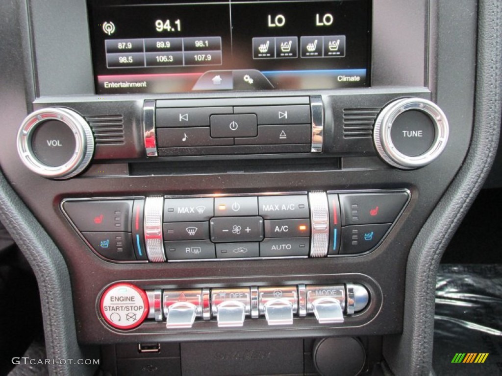 2015 Mustang GT Premium Coupe - Oxford White / Ebony photo #26