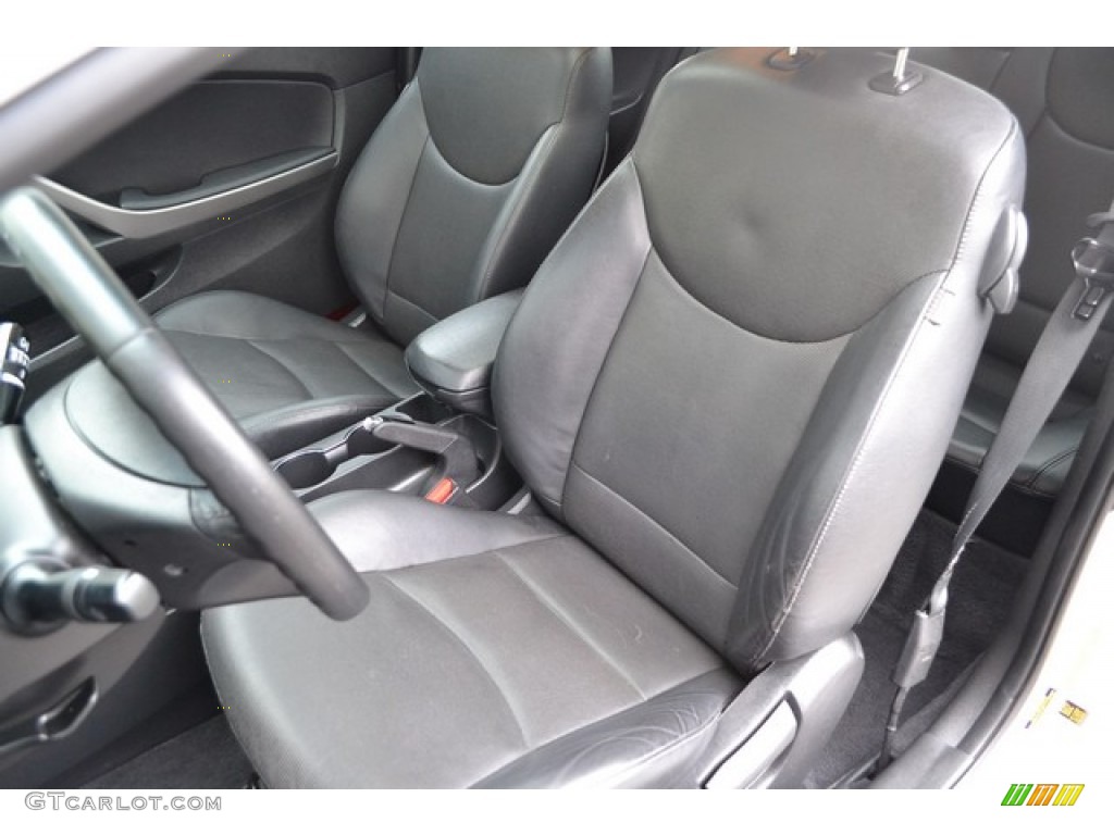 2013 Elantra Coupe SE - Monaco White / Black photo #11