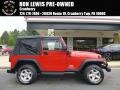 Flame Red - Wrangler SE 4x4 Photo No. 1