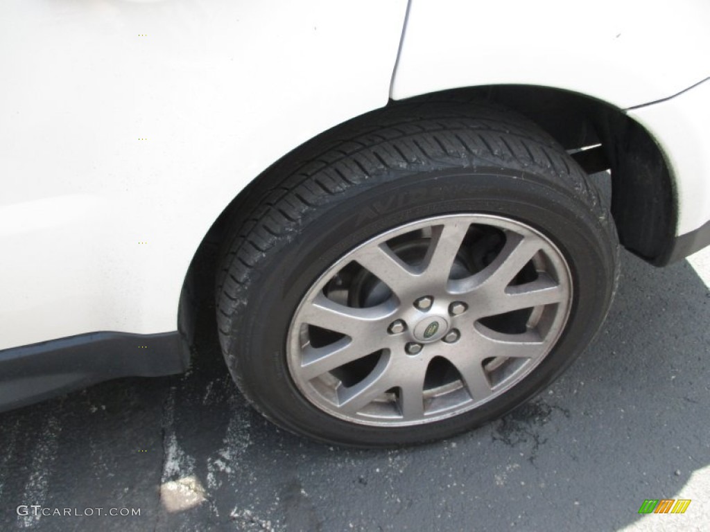 2009 Range Rover Sport HSE - Alaska White / Almond/Nutmeg photo #3