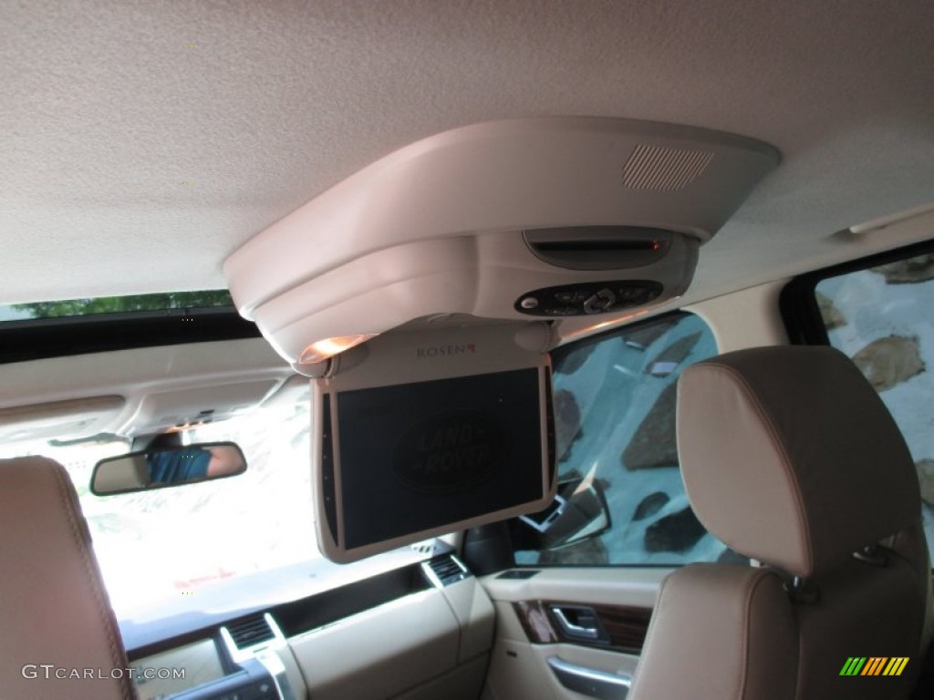 2009 Range Rover Sport HSE - Alaska White / Almond/Nutmeg photo #13