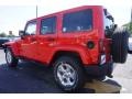 Firecracker Red - Wrangler Unlimited Sahara 4x4 Photo No. 5