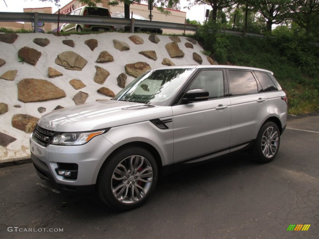 Indus Silver 2015 Land Rover Range Rover Sport Supercharged Exterior Photo #104067726