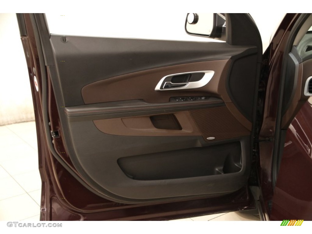 2011 Equinox LTZ AWD - Espresso Brown Metallic / Brownstone/Jet Black photo #4