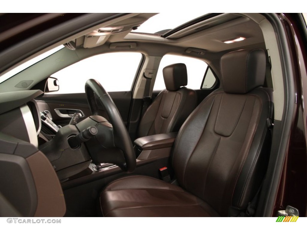 2011 Equinox LTZ AWD - Espresso Brown Metallic / Brownstone/Jet Black photo #5