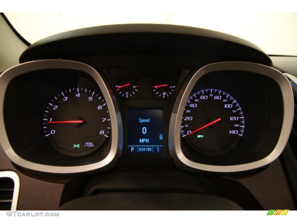 2011 Equinox LTZ AWD - Espresso Brown Metallic / Brownstone/Jet Black photo #7