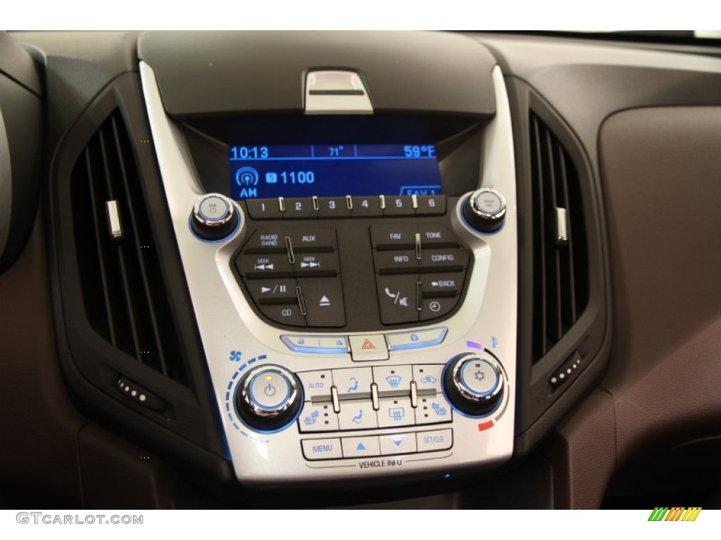 2011 Equinox LTZ AWD - Espresso Brown Metallic / Brownstone/Jet Black photo #8