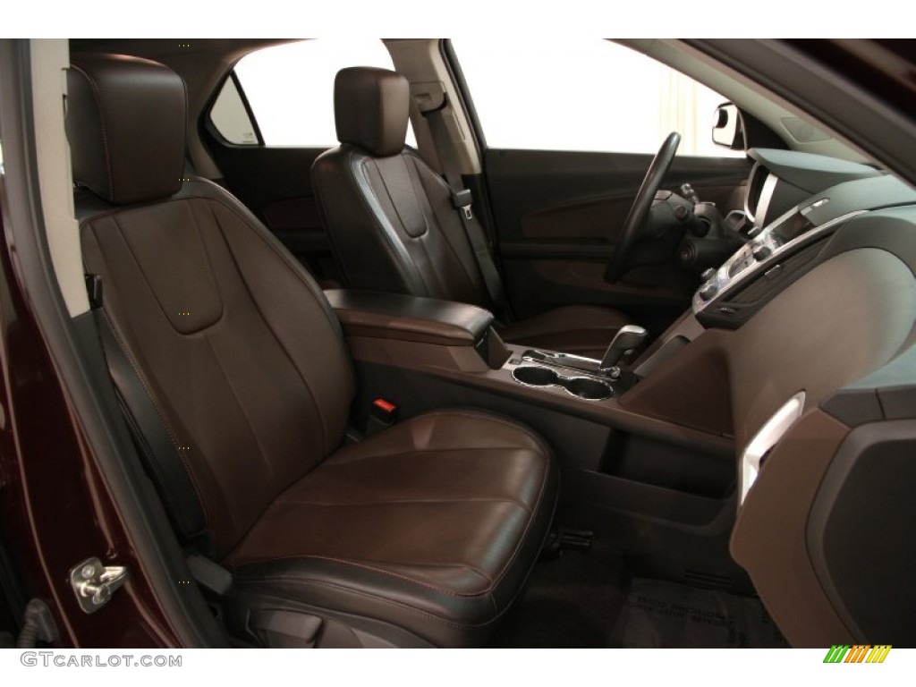 2011 Equinox LTZ AWD - Espresso Brown Metallic / Brownstone/Jet Black photo #11