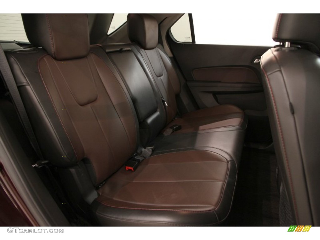 2011 Equinox LTZ AWD - Espresso Brown Metallic / Brownstone/Jet Black photo #12