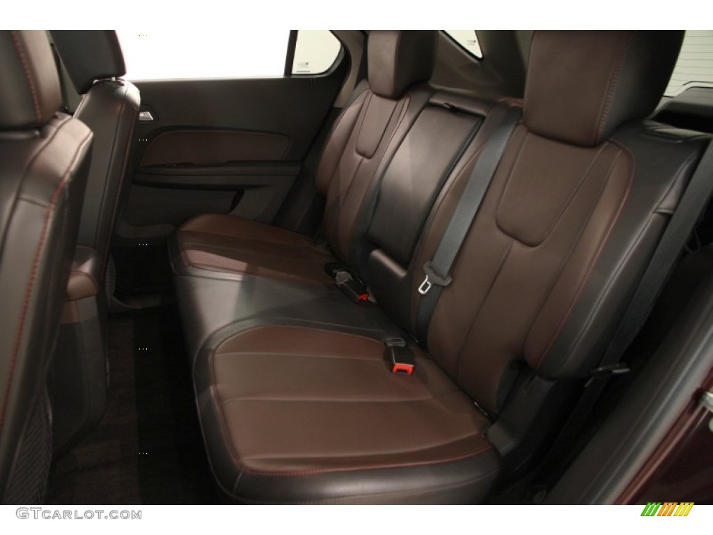 2011 Equinox LTZ AWD - Espresso Brown Metallic / Brownstone/Jet Black photo #13