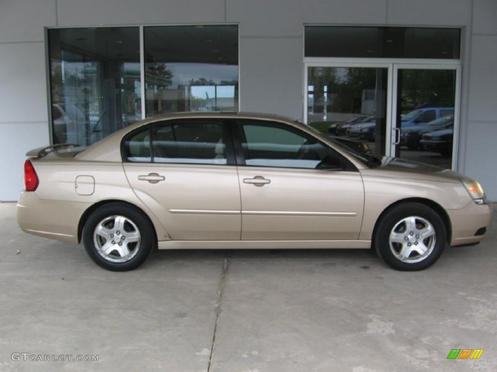 2004 Malibu LT V6 Sedan - Light Driftwood Metallic / Neutral photo #2