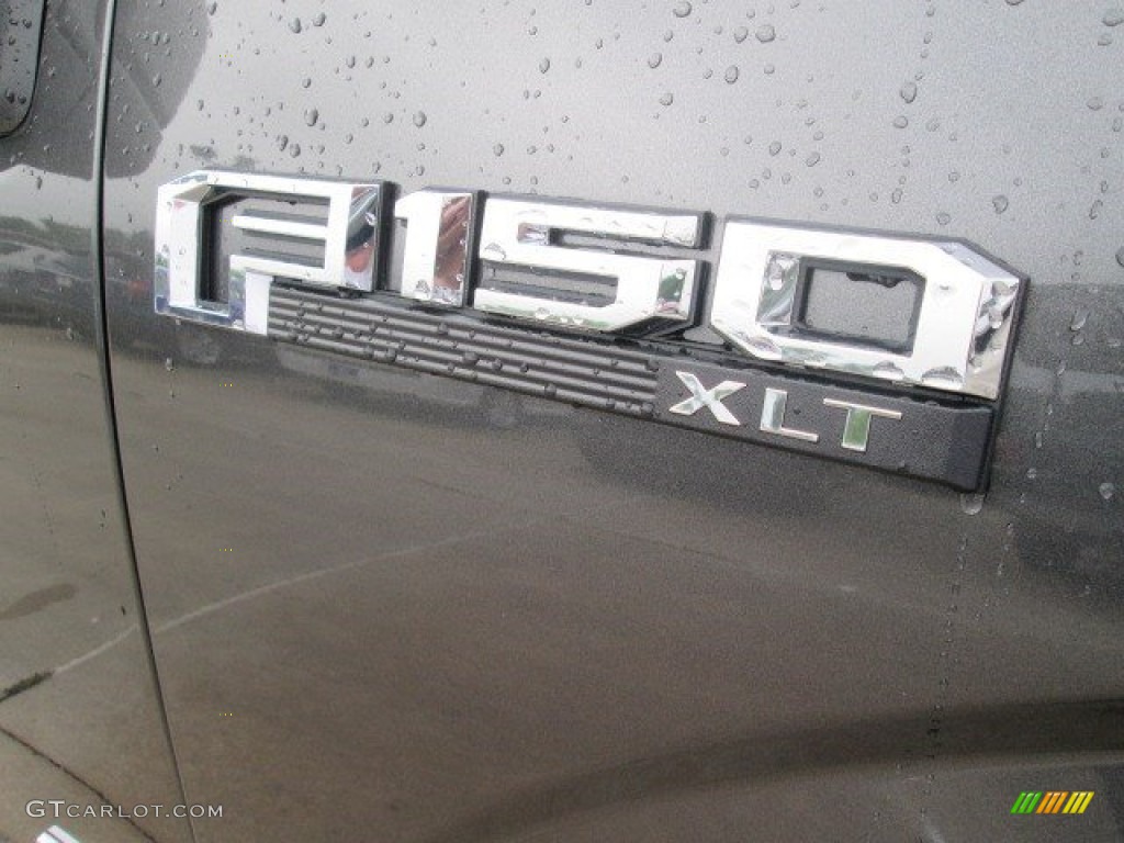 2015 F150 XLT SuperCrew 4x4 - Magnetic Metallic / Medium Earth Gray photo #5