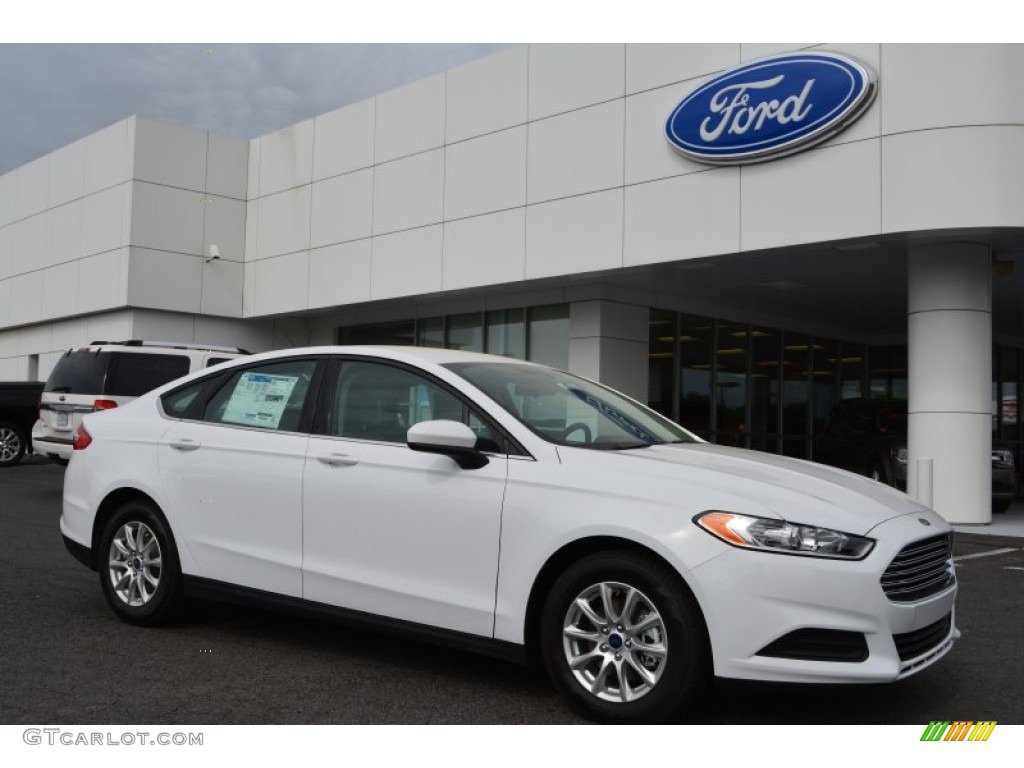 Oxford White Ford Fusion