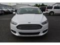 2015 Oxford White Ford Fusion S  photo #4