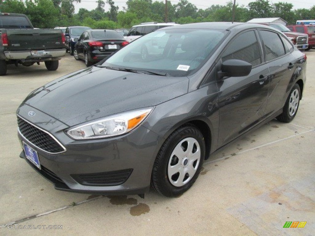 2015 Focus S Sedan - Magnetic Metallic / Charcoal Black photo #9