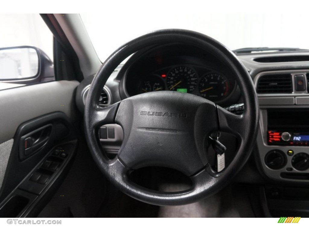 2002 Impreza Outback Sport Wagon - Sedona Red Pearl / Gray photo #22