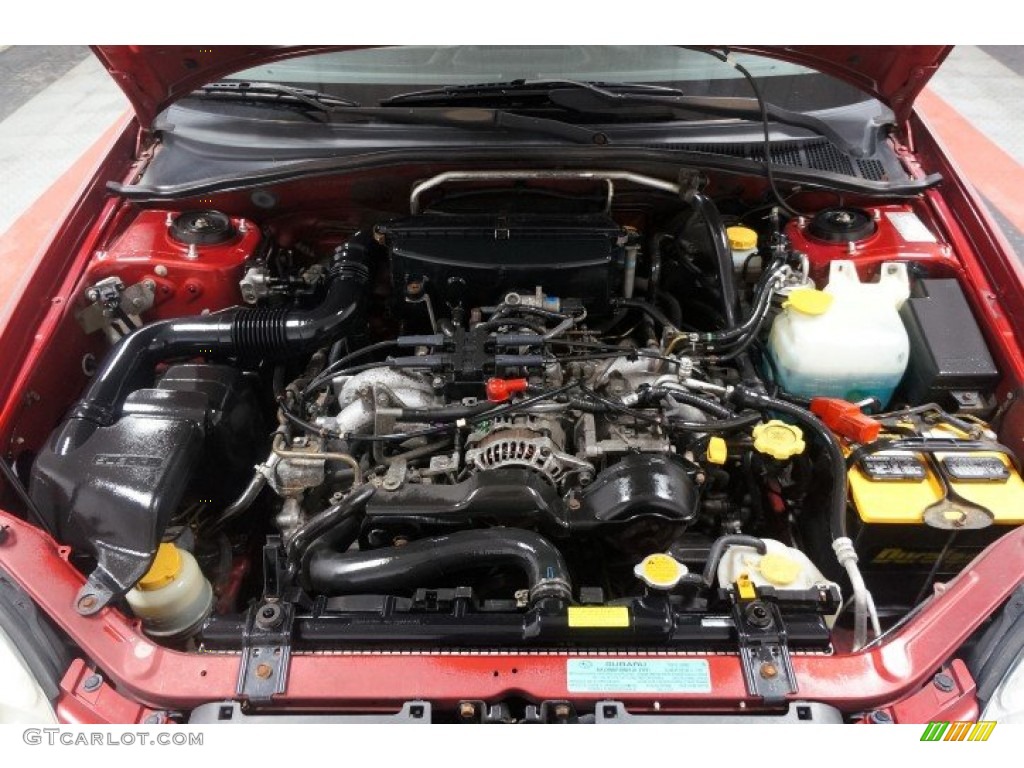 2002 Impreza Outback Sport Wagon - Sedona Red Pearl / Gray photo #34