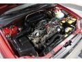 2002 Sedona Red Pearl Subaru Impreza Outback Sport Wagon  photo #36