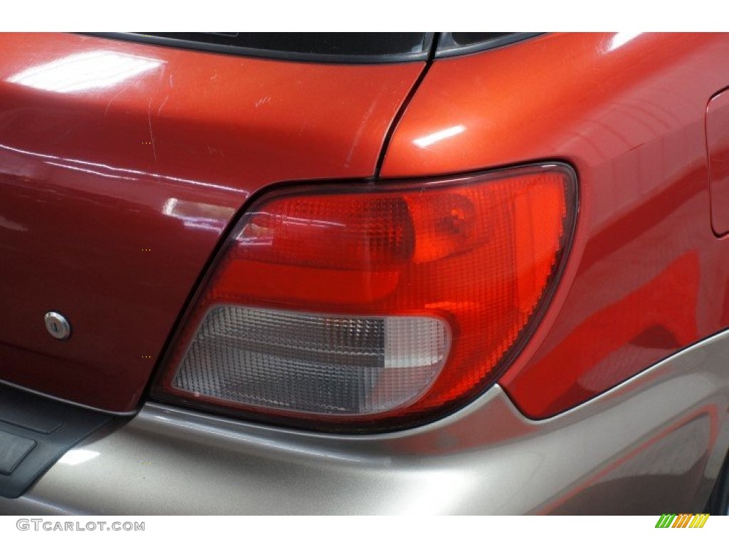 2002 Impreza Outback Sport Wagon - Sedona Red Pearl / Gray photo #50